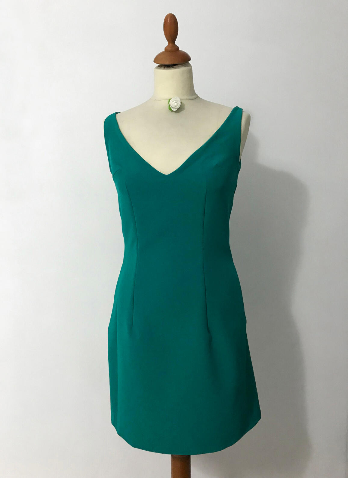 front green dress